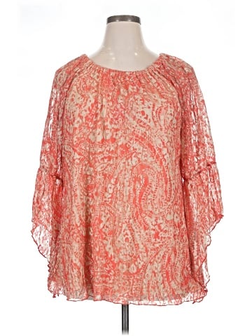 New Directions 3/4 Sleeve Blouse (view 1)