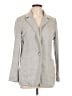 Ann Taylor LOFT 100% Cotton Gray Blazer Size 10 - photo 1
