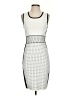 Etcetera Graphic White Cocktail Dress Size S - photo 1