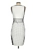 Etcetera Graphic White Cocktail Dress Size S - photo 2