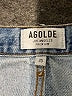 AGOLDE 100% Cotton Blue Denim Shorts Size 25 waist - photo 3