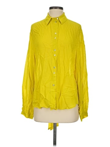 Zara Long Sleeve Button-Down Shirt (view 1)