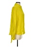 Zara Yellow Long Sleeve Button-Down Shirt Size S - photo 4