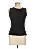Tahari Black Sleeveless Top Size L - photo 1
