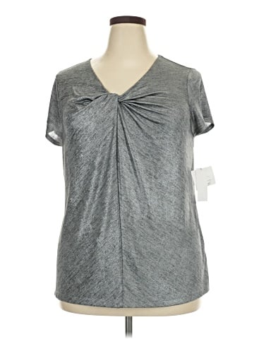 Liz Claiborne Short Sleeve Top (view 1)