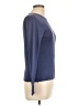 August Silk 100% Silk Blue Silk Pullover Sweater Size L - photo 4