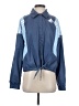 Adidas 100% Polyester Color Block Blue Track Jacket Size S - photo 1