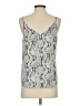 Express 100% Polyester Silver Tank Top Size S - photo 2