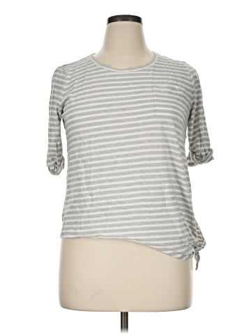 Lauren by Ralph Lauren 3/4 Sleeve T-Shirt (view 1)