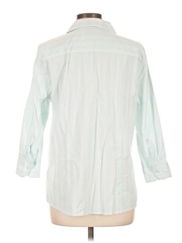 Dockers 3/4 Sleeve Button-Down Shirt (view 2)
