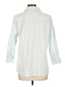 Dockers Teal 3/4 Sleeve Button-Down Shirt Size L - photo 2