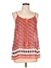 E&M Collection 100% Polyester Orange Sleeveless Blouse Size L - photo 1