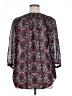 Daniel Rainn 100% Polyester Burgundy 3/4 Sleeve Blouse Size 1X - photo 2