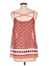 E&M Collection 100% Polyester Orange Sleeveless Blouse Size L - photo 2