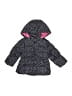OshKosh B'gosh 100% Polyester Polka Dots Black Coat Size 4 - photo 1