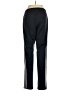 Adidas 100% Polyester Solid Black Track Pants Size L - photo 2