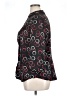 JM Collection Paisley Black 3/4 Sleeve Blouse Size 16 - photo 5