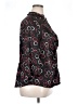 JM Collection Paisley Black 3/4 Sleeve Blouse Size 16 - photo 4