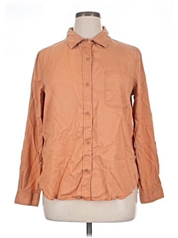 Ecothreads Long Sleeve Button-Down Shirt (view 1)