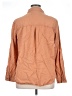 Ecothreads 100% Lyocell Solid Orange Long Sleeve Button-Down Shirt Size XL - photo 2