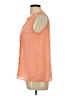 Alya 100% Polyester Orange Sleeveless Blouse Size L - photo 5