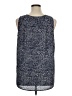 Lila Rose 100% Polyester Blue Sleeveless Blouse Size XL - photo 2