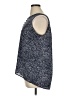Lila Rose 100% Polyester Blue Sleeveless Blouse Size XL - photo 5