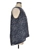 Lila Rose 100% Polyester Blue Sleeveless Blouse Size XL - photo 4