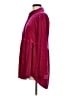 Umgee Pink Burgundy Long Sleeve Blouse Size M - photo 5