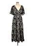 Shein 100% Polyester Black Casual Dress Size 12 - photo 1