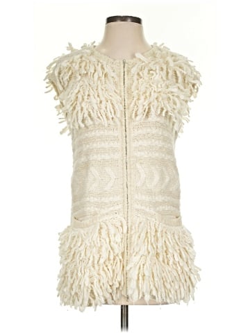 BCBGMAXAZRIA Faux Fur Vest (view 1)
