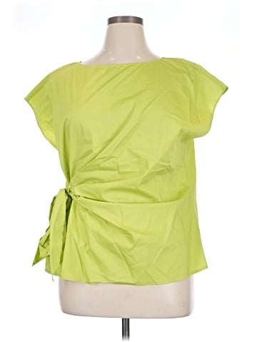 7th Avenue Design Studio New York & Company Short Sleeve Blouse (view 1)