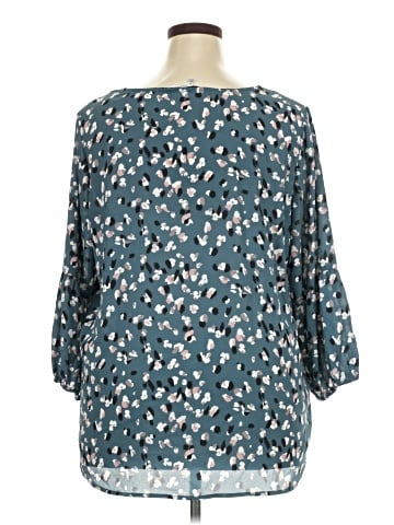 Collective Concepts 3/4 Sleeve Blouse (view 2)