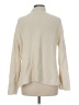 Gap 100% Cotton Solid Ivory Turtleneck Sweater Size M - photo 2