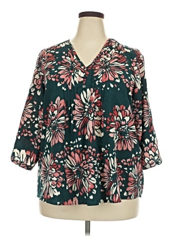 Fun2Fun 3/4 Sleeve Blouse (view 1)