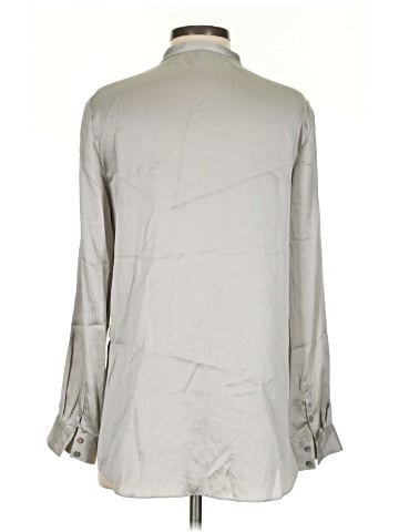 Eileen Fisher Long Sleeve Silk Top (view 2)