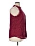 Halife Burgundy Sleeveless Blouse Size XL - photo 4