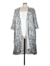 Torrid 100% Polyester Silver Kimono Size 3X Plus (3) - photo 1