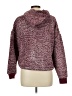 Love Tree 100% Polyester Tweed Burgundy Pullover Sweater Size L - photo 2