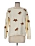 Jane and Delancey Print Ivory Pullover Sweater Size M - photo 1