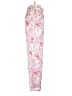 Grace Floral Pink Casual Pants Size M - photo 4