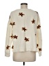 Jane and Delancey Print Ivory Pullover Sweater Size M - photo 2