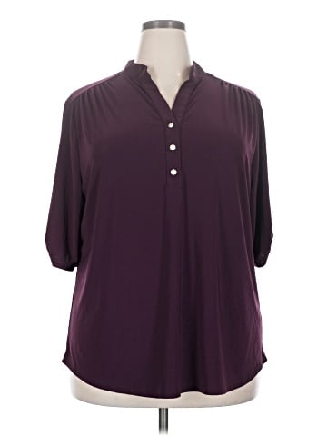 Joie De Vivre 3/4 Sleeve Blouse (view 1)