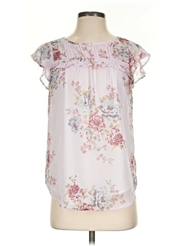 Ann Taylor LOFT Short Sleeve Blouse (view 1)