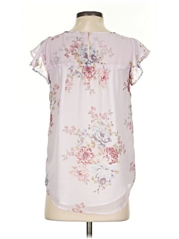 Ann Taylor LOFT Short Sleeve Blouse (view 2)