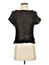 J.Crew Tweed Black Short Sleeve Turtleneck Size S - photo 1