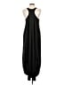 Athleta Solid Black Casual Dress Size S - photo 2