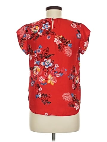 Lily White Short Sleeve Blouse (view 2)