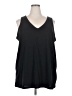 Torrid Black Sleeveless T-Shirt Size 4X Plus (4) - photo 1