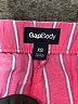 Gap Body 100% Cotton Stripes Pink Shorts Size XS - photo 3